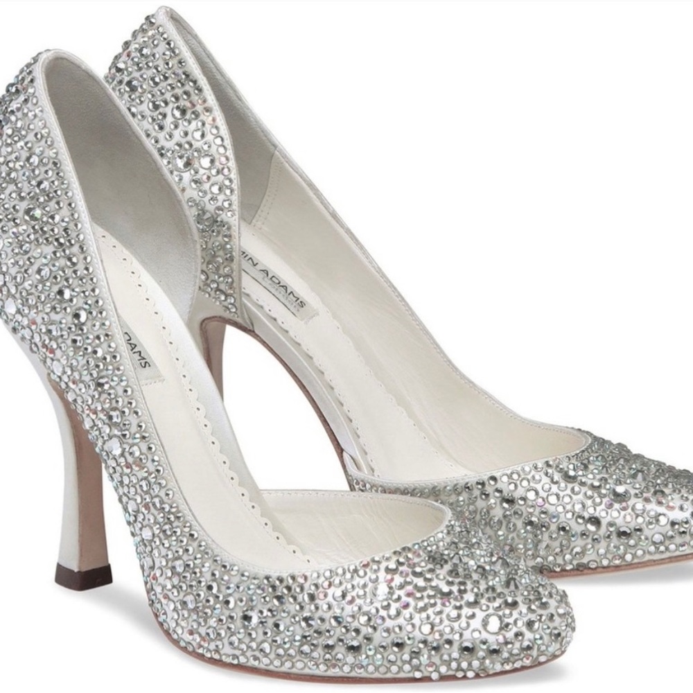 Benjamin Adams London - Rhinestone Heels - Size 8.5
